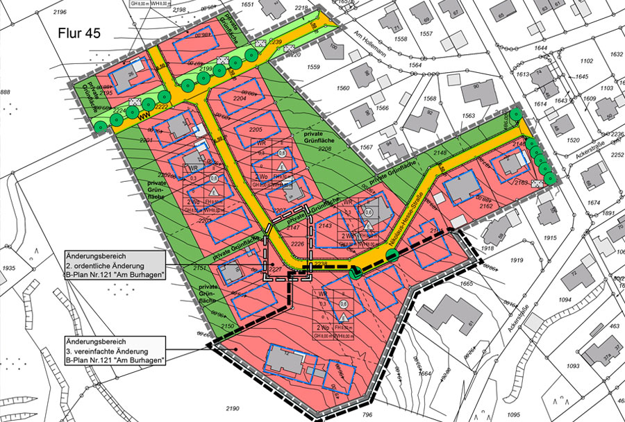 Homann Urbanism Bebauungsplan Homann Architekten